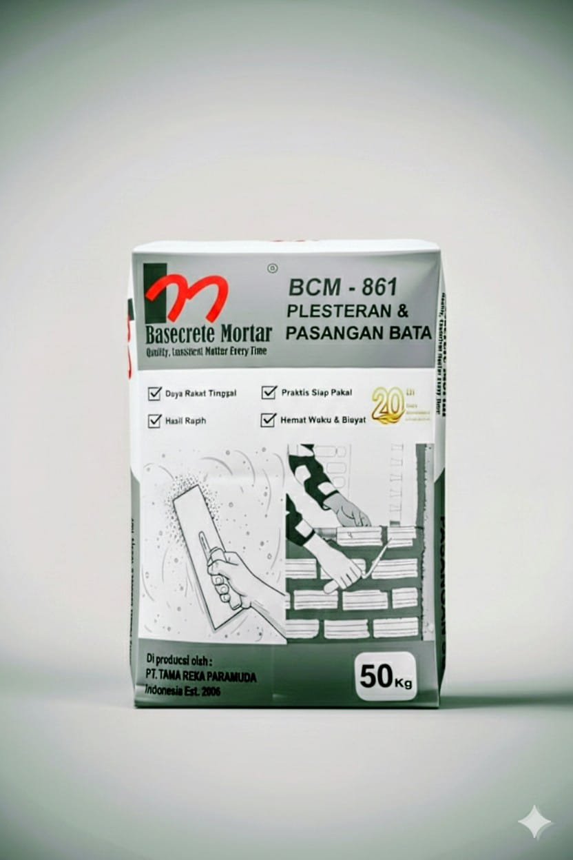 BCM 861 Plaster dan Pasang Bata Merah